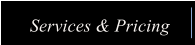 Services & Pricing